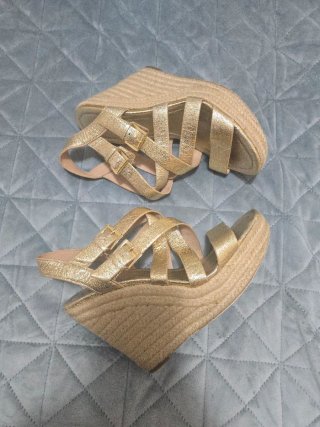 Sandalias Michael Kors Doradas