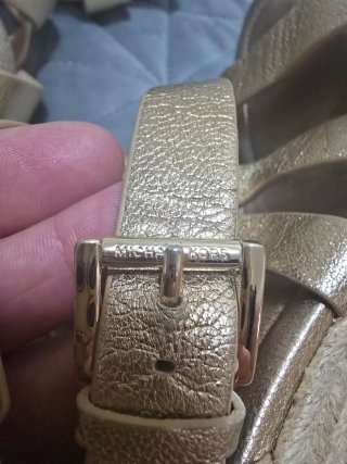 Sandalias Michael Kors Doradas