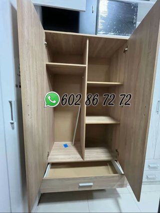Armario 1m ancho/ colgante y estante