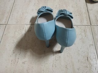 Zapatos de fiesta azules para mujer