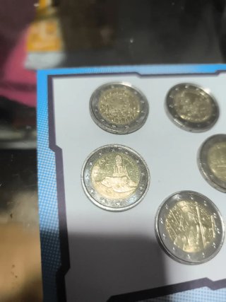 Lote 4 Monedas 2 Euros Conmemorativas