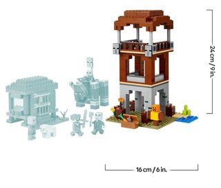 Minecraft Puesto Avanzada Saqueadores 665 pie