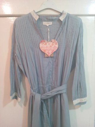 Vestido Boho Love Piropo  Azul