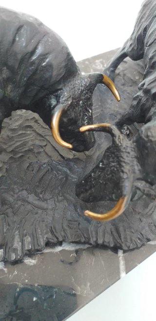 Escultura Bronce Embestida Luis Cutondo