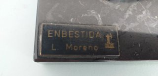 Escultura Bronce Embestida Luis Cutondo
