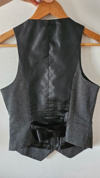 Giubbotto Grigio Donna Vintage