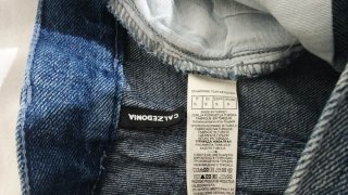 Pantalón vaquero S con pedrería