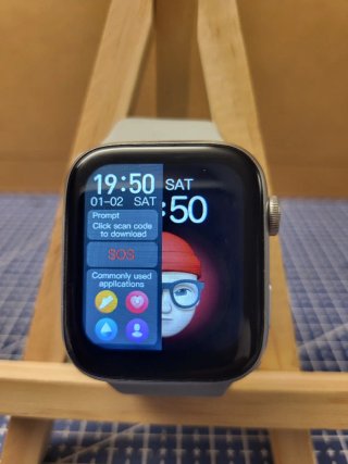 Smartwatch Grigio Stile Apple