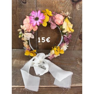 Corona de flores 15€