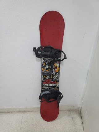 Tabla Snowboard Burton Blunt Roja