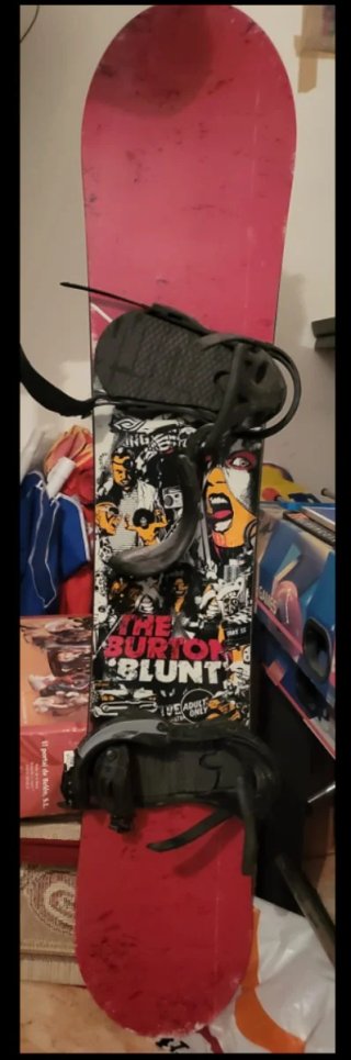 Tabla Snowboard Burton Blunt Roja