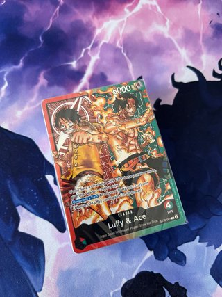 One Piece ST30 Luffy & Ace deck SIN SOBRE