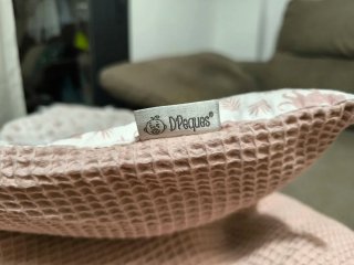 Saco silla de Bebé Invierno Rosa
