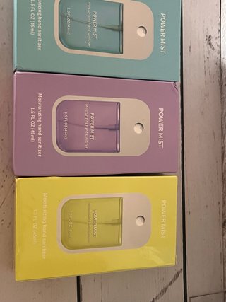 Power Mist Gel Hidroalcohólico 3 uds