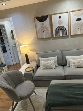 Sofá y reposapiés 3 plazas KIVIK IKEA