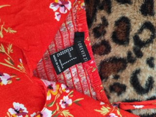 Vestido Verano Floral Forever 21 Talla S