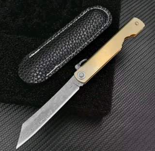 Cuchillo japonés acero damasco