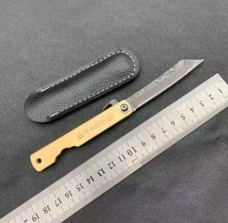 Cuchillo japonés acero damasco