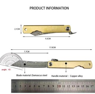 Cuchillo japonés acero damasco