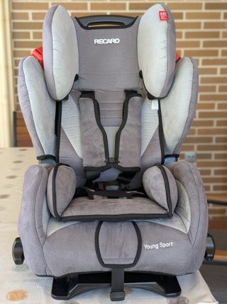 Silla infantil coche Recaro Young Sport Gris