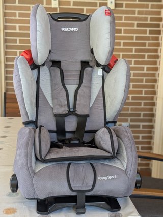 Silla infantil coche Recaro Young Sport Gris