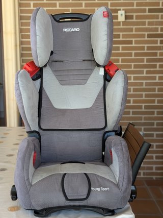 Silla infantil coche Recaro Young Sport Gris