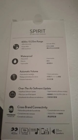 Intercomunicador Cardo SPIRIT ( 1 )