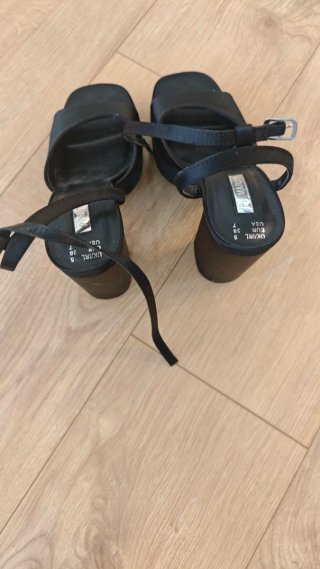 Zapatos de tacón Primark negros talla 38