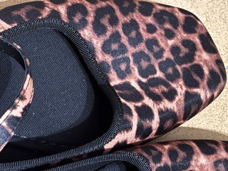 Bailarinas Stradivarius estampado leopardo