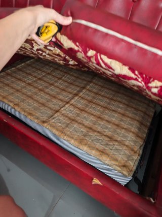 Sofá Cama Vintage Burdeos