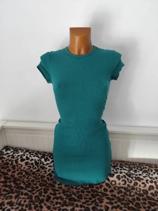 Vestido verde mini Shein talla S