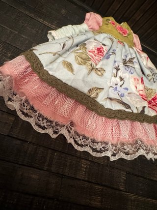 Vestido época Blythe floral