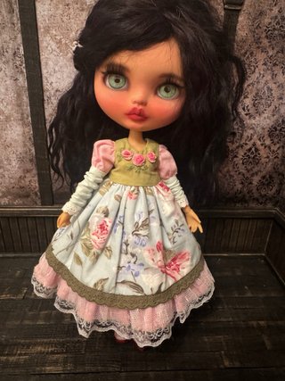 Vestido época Blythe floral