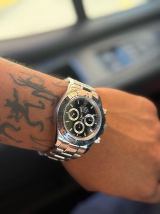 Rolex Daytona Plata Cronógrafo