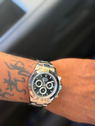 Rolex Daytona Plata Cronógrafo