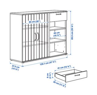 Mueble auxiliar madera