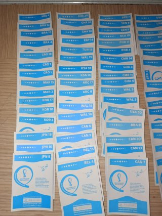 Cromos Mundial Qatar 2022 Panini hay lista mirar