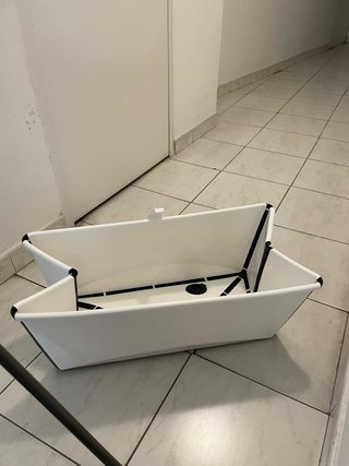 Bañera Stokke con soporte y reductor