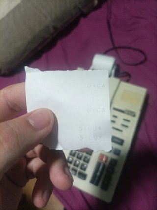 Calculadora Impresora Casio DR-8220