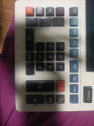 Calculadora Impresora Casio DR-8220