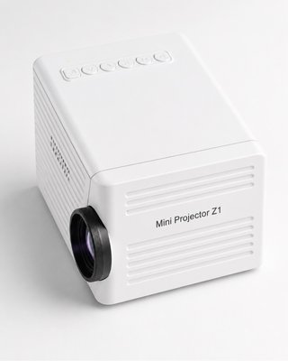 Mini Proyector Z1 Portátil Blanco