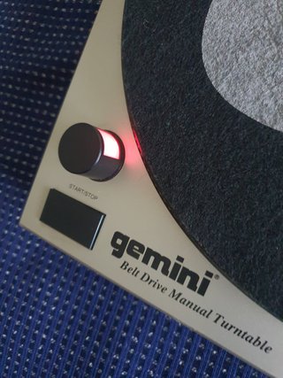 Giradiscos Gemini XL-120 Belt Drive Manual