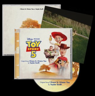 CD Taylor Swift Toy Story 5 Oficial.
