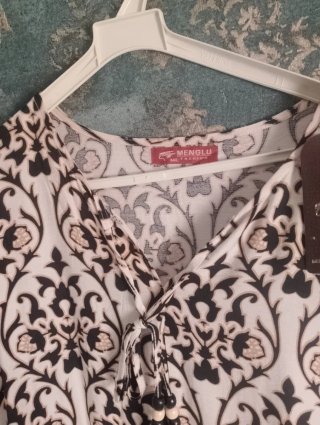 Vestido estampado floral MENGlu