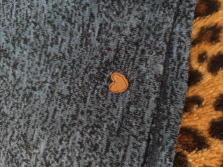 Jersey Brownie oversize M corazón