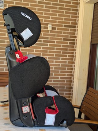 Silla infantil coche Recaro Young Sport Negro-Gris