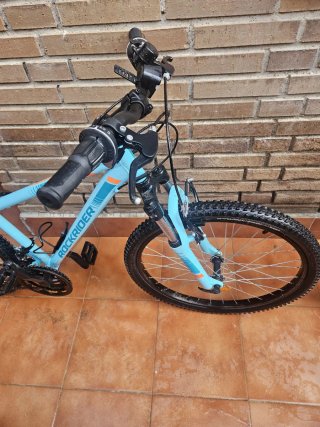 Bicicleta infantil 20" Azul