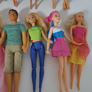 Lote Barbie, Steffi Love y Muñecos