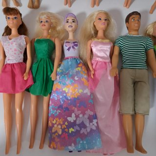 Lote Barbie, Steffi Love y Muñecos