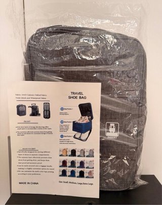 Bolsa organizadora de zapatos para viaje